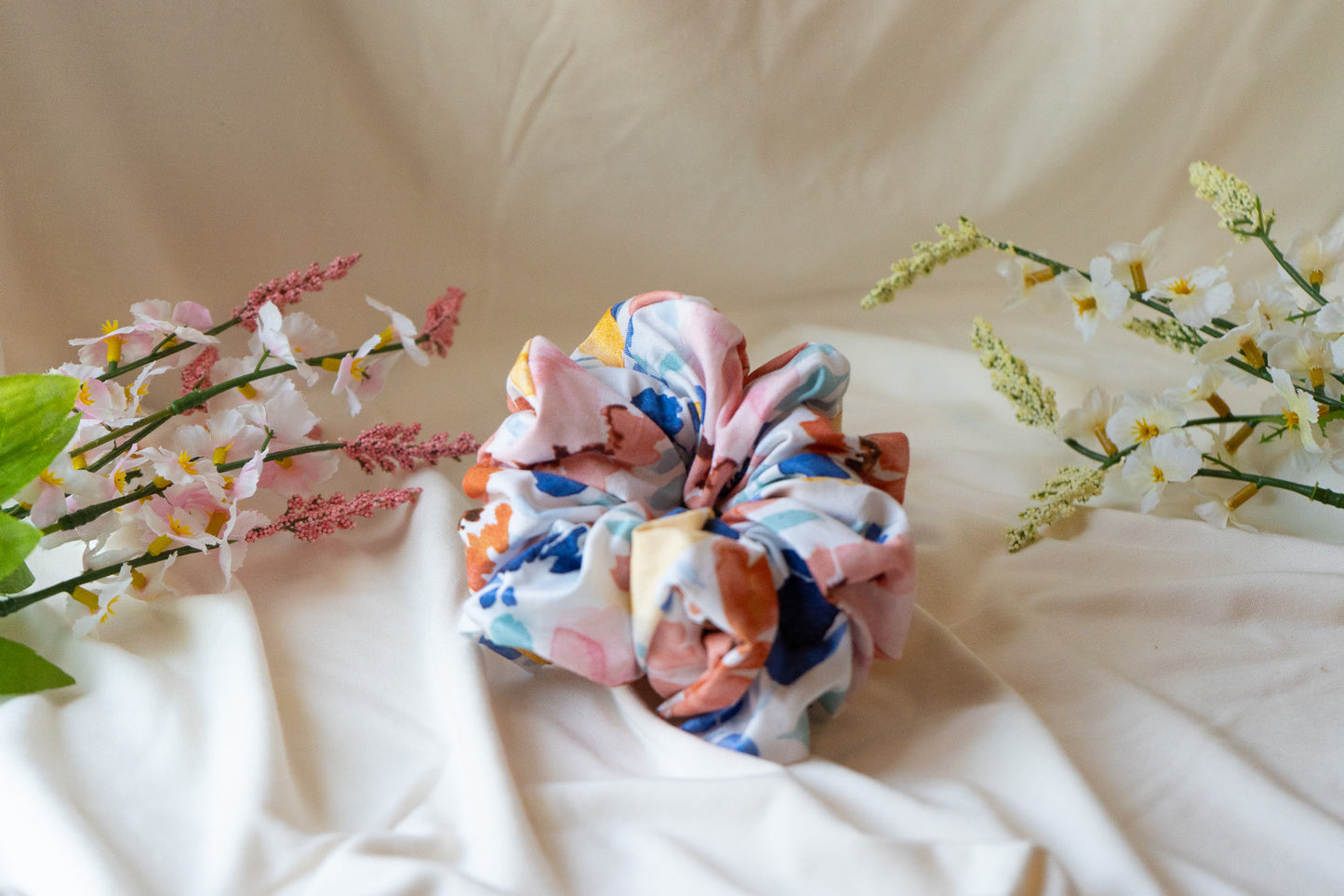 Tropical Jumbo Scrunchie