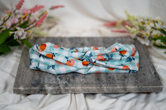 Just Peachy Knotted Hairband