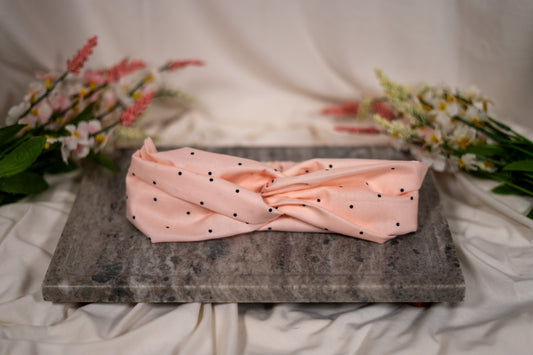 Polka Dot Knotted Hairband