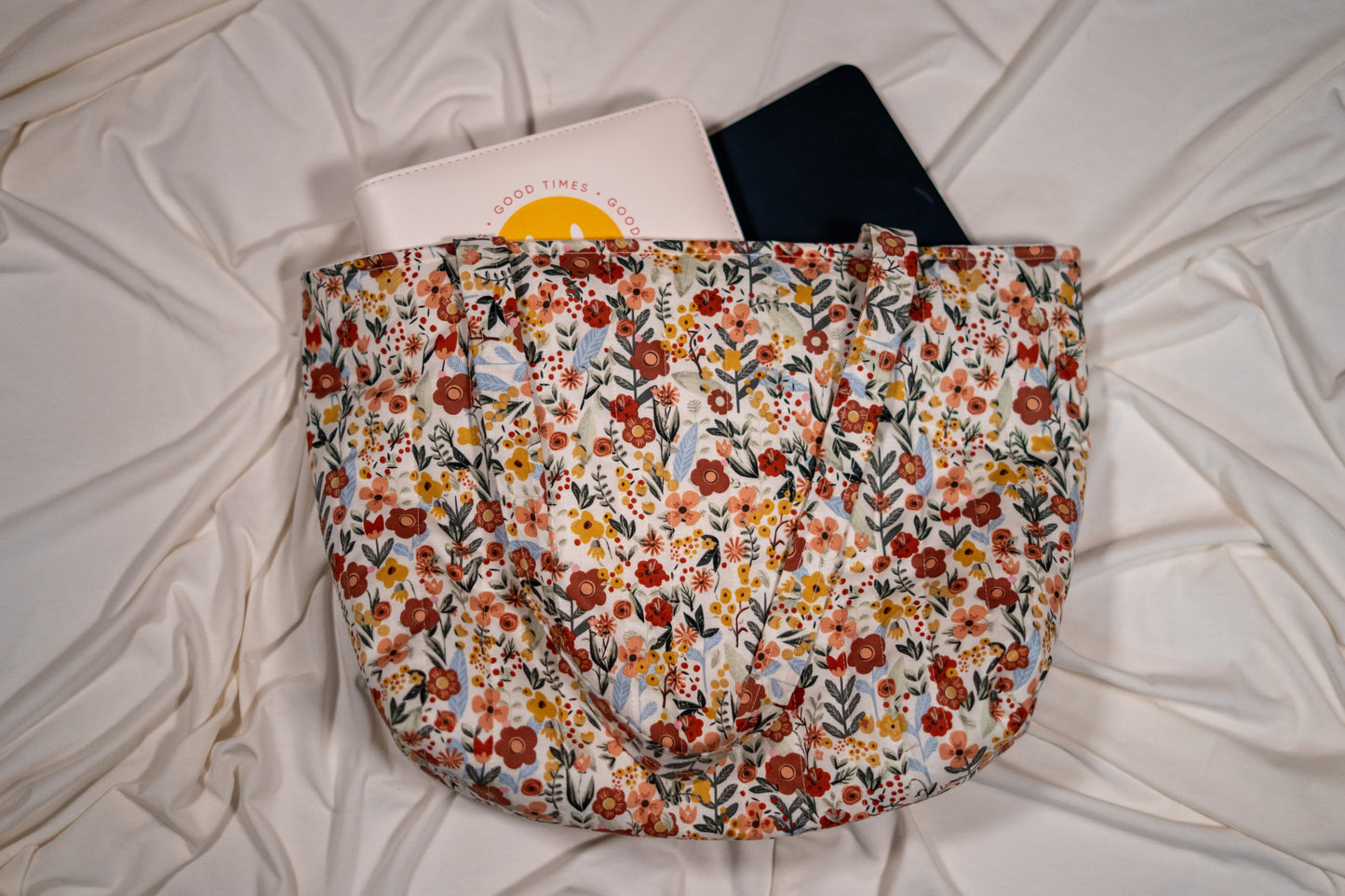 Blooming Flower Tote Bag