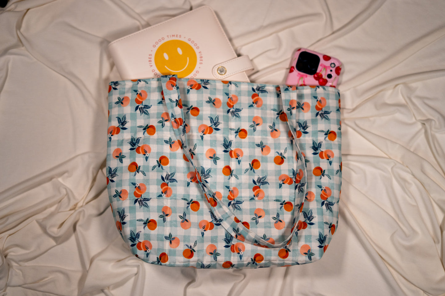 Just Peachy Tote Bag